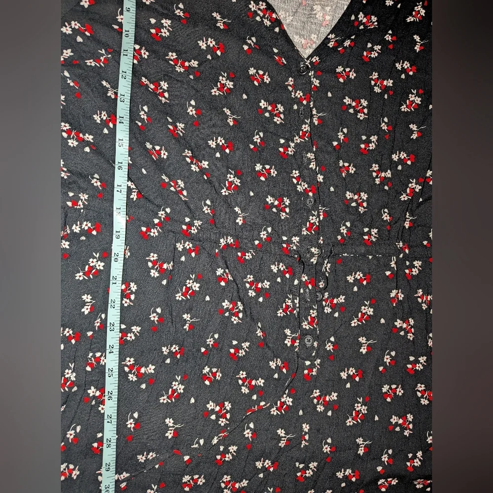 Torrid Floral Shorts Romper 4x/26 - Picture 11 of 15